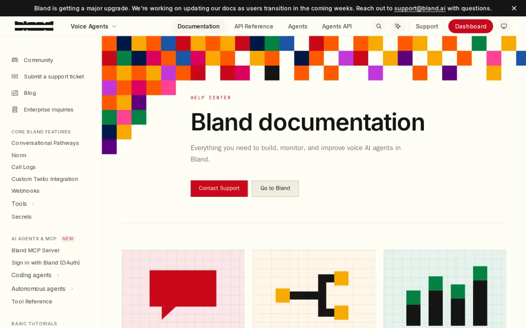 Docs of Bland