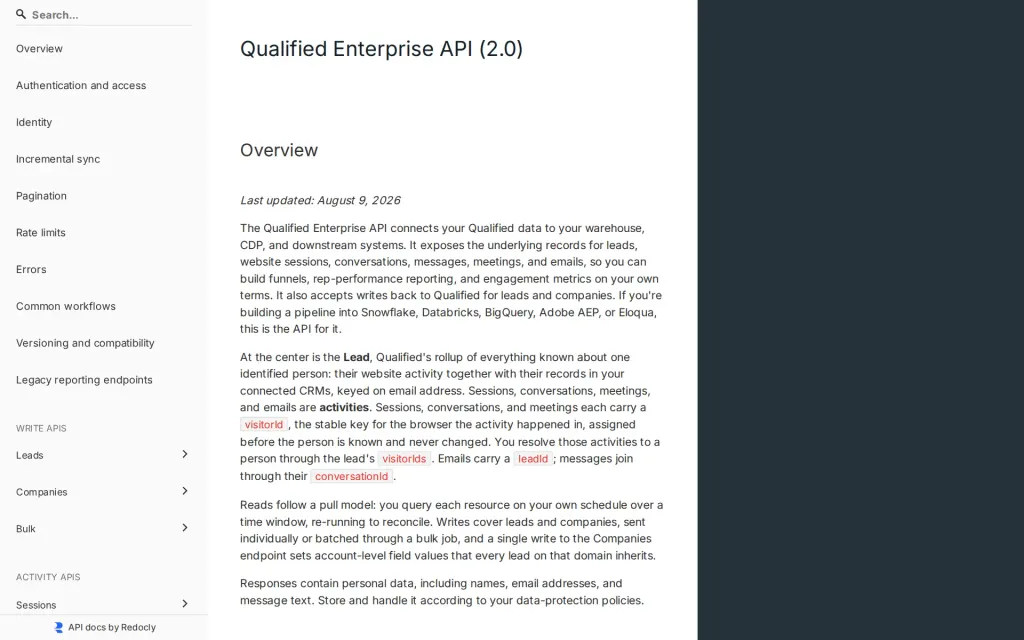 Docs of Qualified