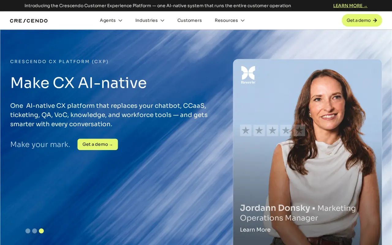 Screenshot of Crescendo