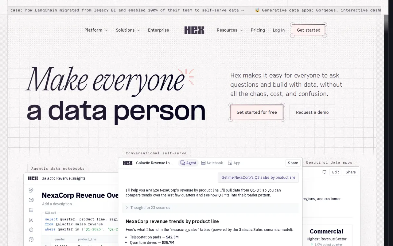 Screenshot of Hex