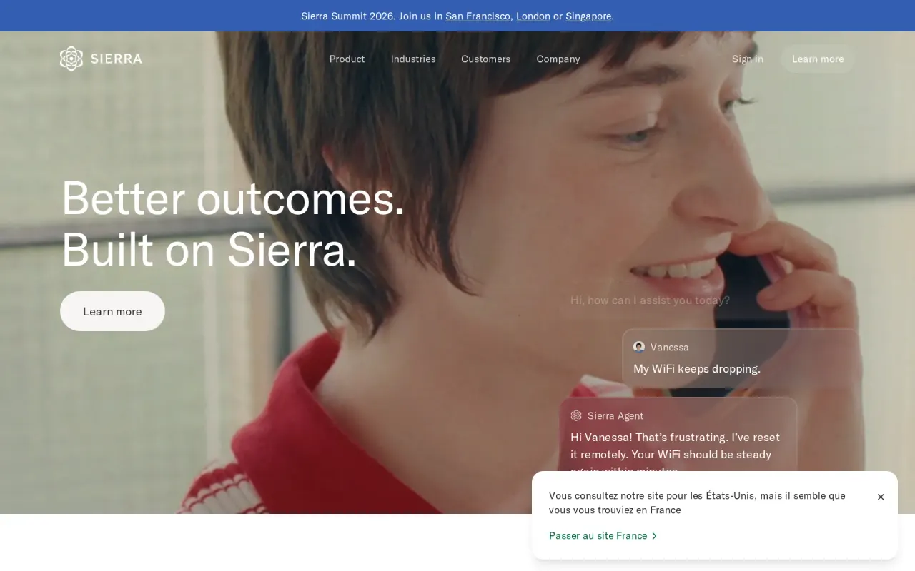 Screenshot of Sierra