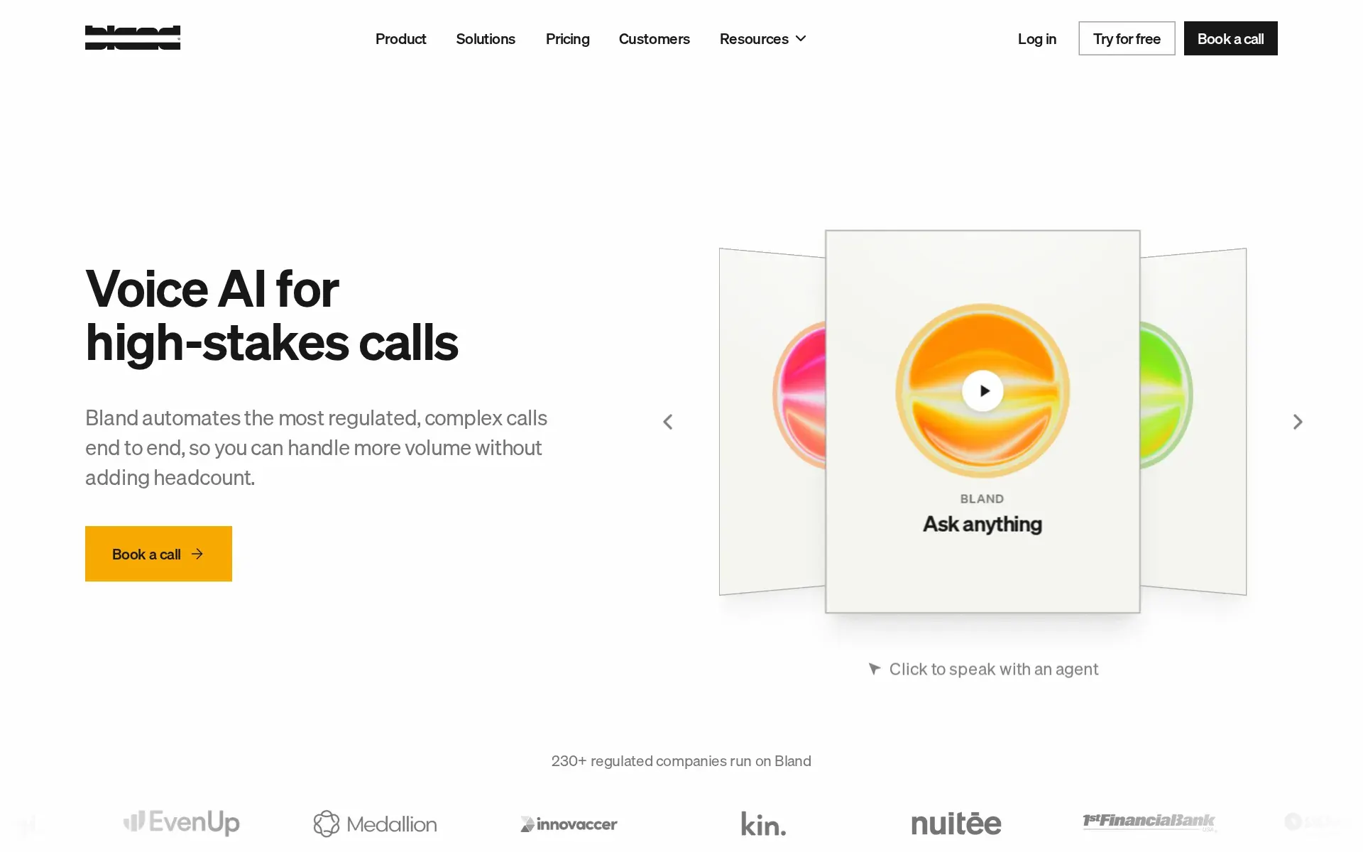 Screenshot of Bland