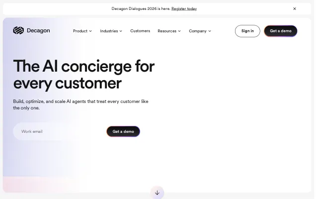 Screenshot of Decagon