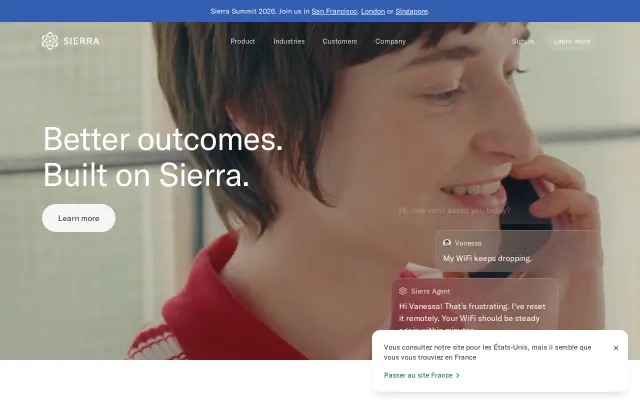 Screenshot of Sierra